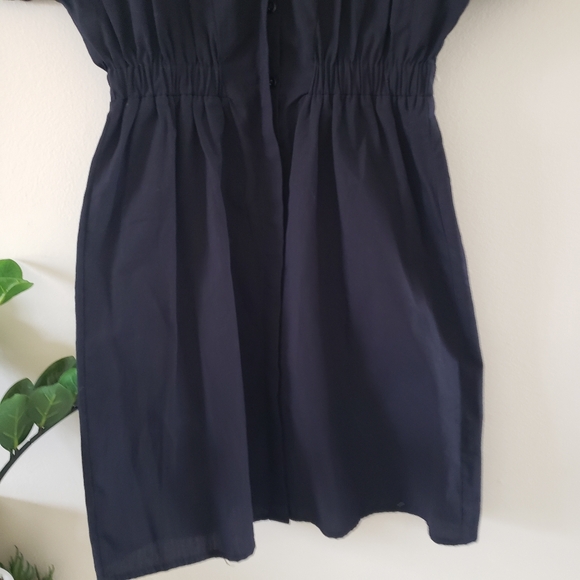 JOIE BNWT LC WAIKIKI 100% Cotton Dress - Black S - Picture 6 of 13